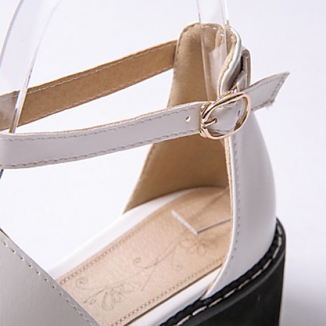 Women's ShoesPlatform Platform / / Creepers Sandals Outdoor / Dress / Casual Black / Red / White